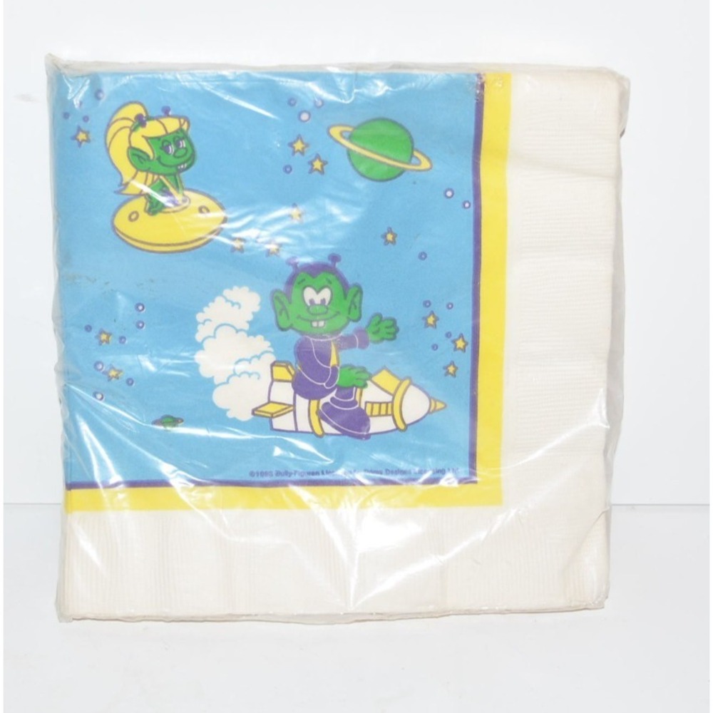 Vtg Astrosnicks Party Napkins 16pc 1993 Rare NOS